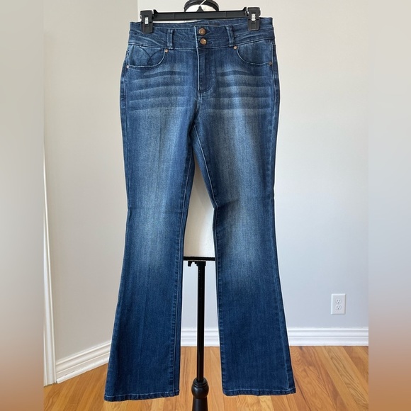 Catherine Malandrino size 4 flare jeans denim - Picture 1 of 12